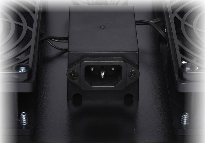 4 Ceiling Fan Unit for Rack 19" NetRack - Techly Professional I-CASE FAN-4FPBK