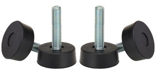 Kit 4 Anti-Vibration Leveling Feet for Rack Cabinets - Intellinet I-CASE FEET-VI