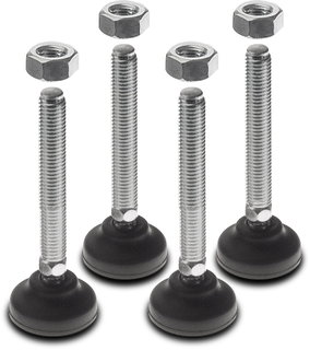 Kit 4 Leveling Feet for NextGen Rack Cabinets - Intellinet I-CASE FEETP-10