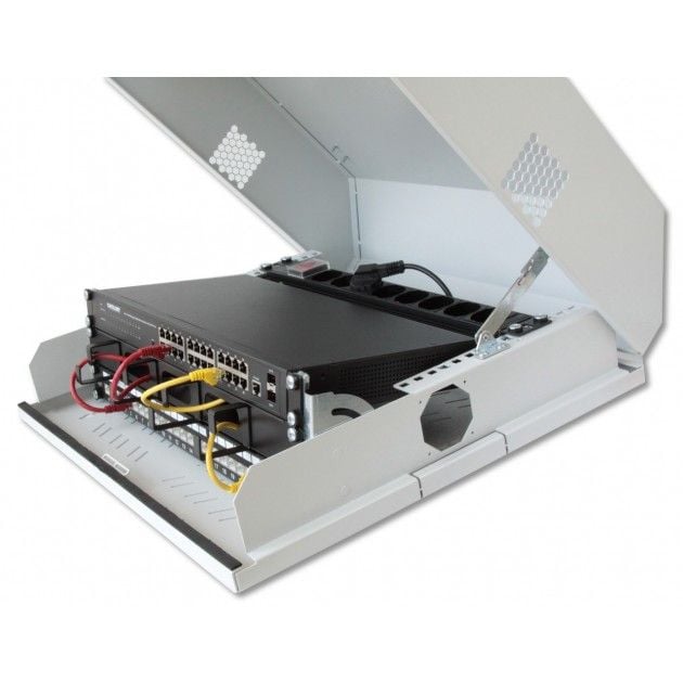 Armadio a muro 19'' 8 Unità Grigio - Techly Professional I-CASE FL-08-BGT