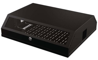Armadio a muro 19" 8 unità nero - Techly Professional I-CASE FL-08-BK