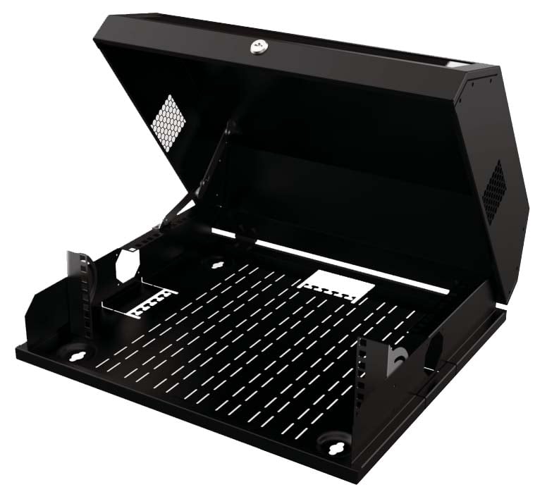 Armadio a muro 19'' 8 Unità Nero - Techly Professional I-CASE FL-08-BK