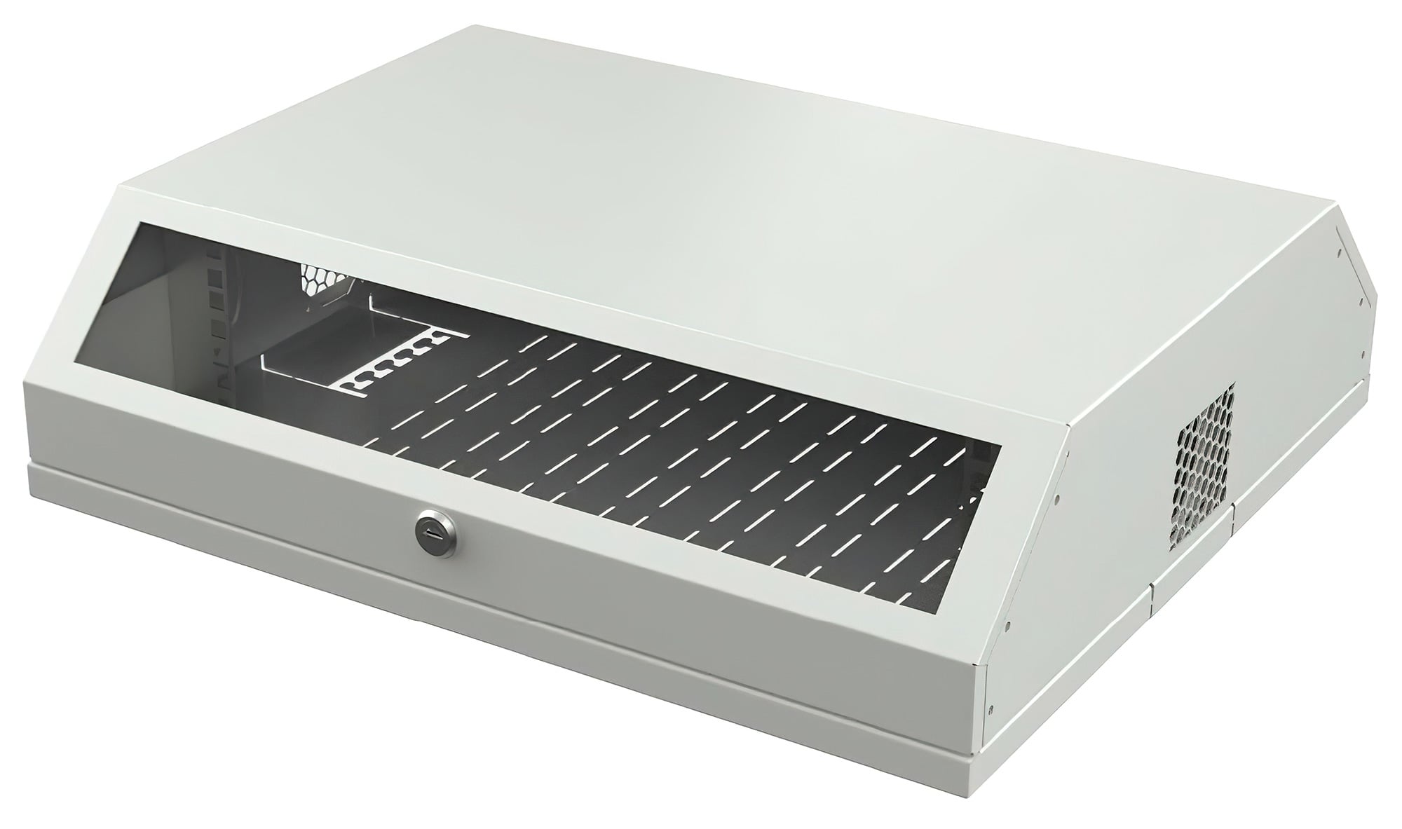 Armadio a muro 19'' Flat 9 Unità Grigio - Techly Professional I-CASE FL-09-BGT