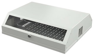 Armadio a muro 19" Flat 9 Unità Grigio - Techly Professional I-CASE FL-09-BGT