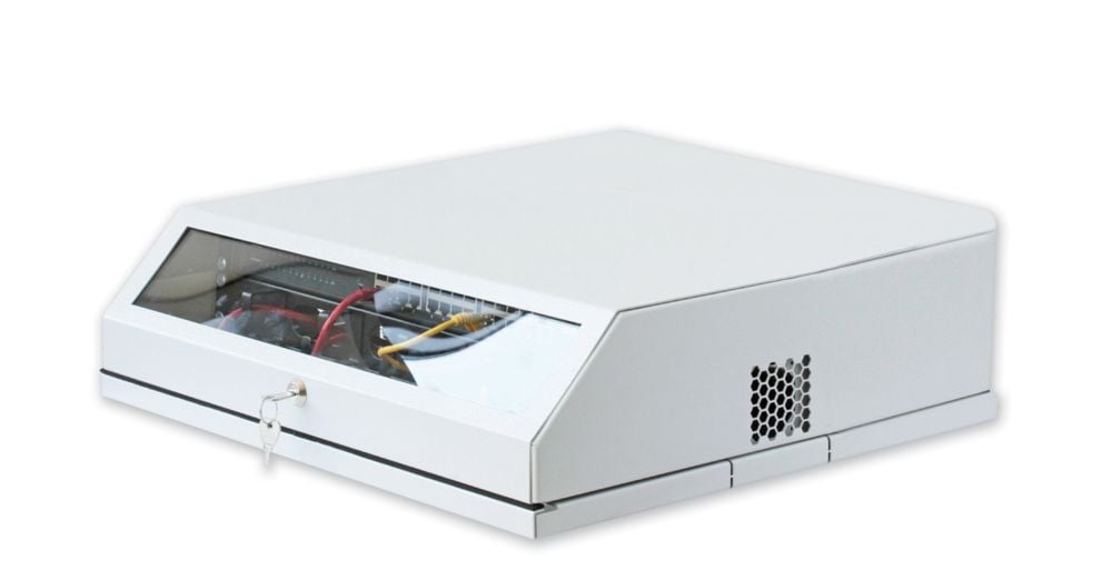 Armadio a muro 19'' Flat 9 Unità Grigio - Techly Professional I-CASE FL-09-BGT