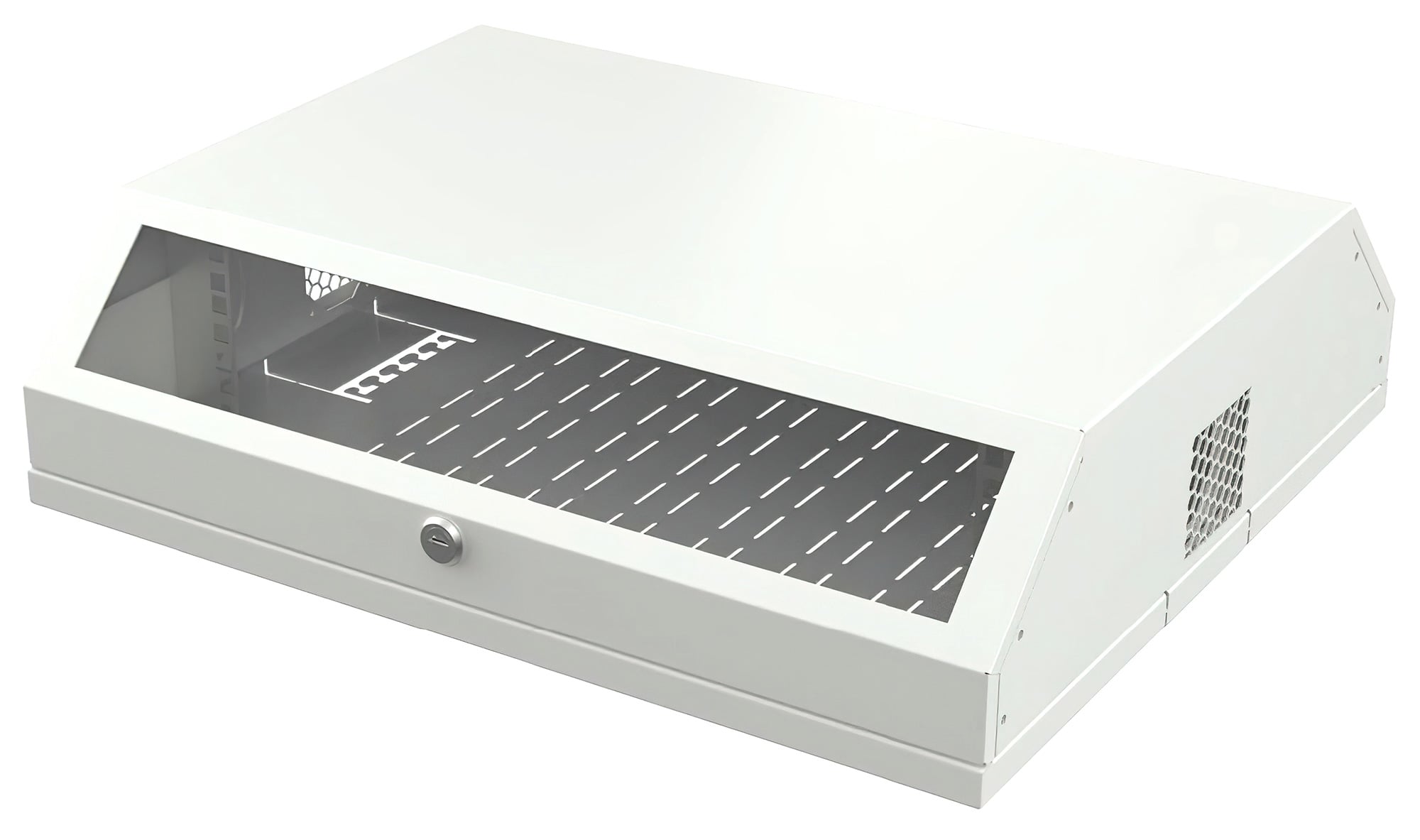 Armadio a muro 19'' Flat 9 Unità Bianco RAL9016 - Techly Professional I-CASE FL-09-WHT2