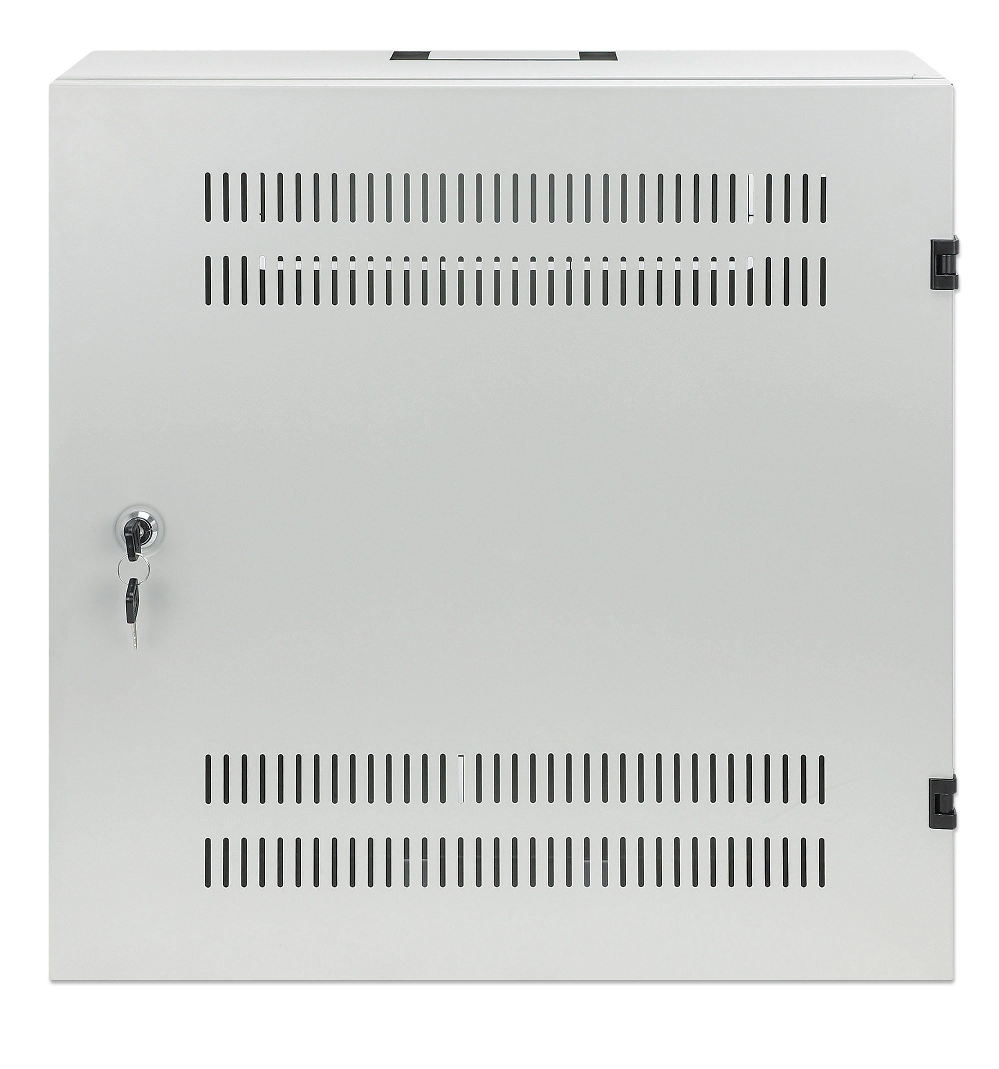 Armadio 19'' a muro a basso profilo con montanti orizzontali 4U e verticali 2U - Intellinet I-CASE FL-4X2GYI
