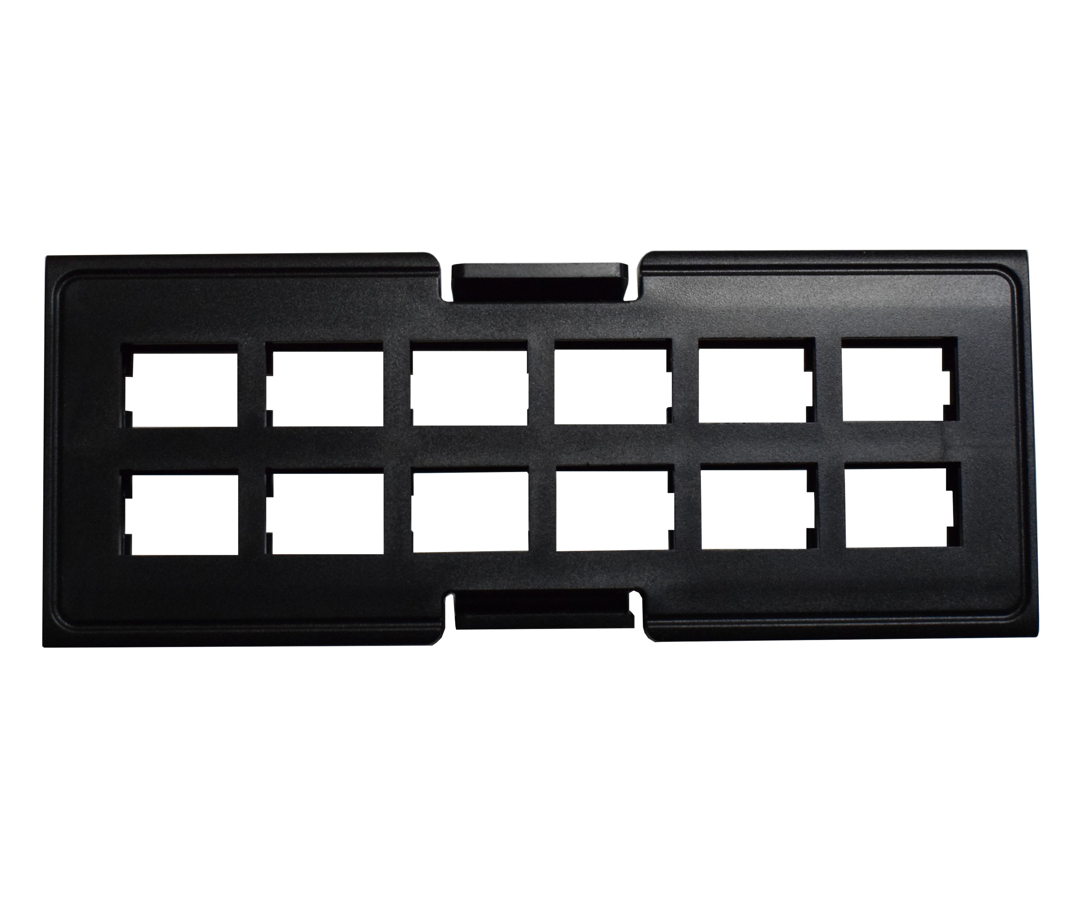 Pannello Frontale Adattatore 12 Posti SC/LC per Pannello Patch - Techly Professional I-CASE FO-48ADP-SCLC