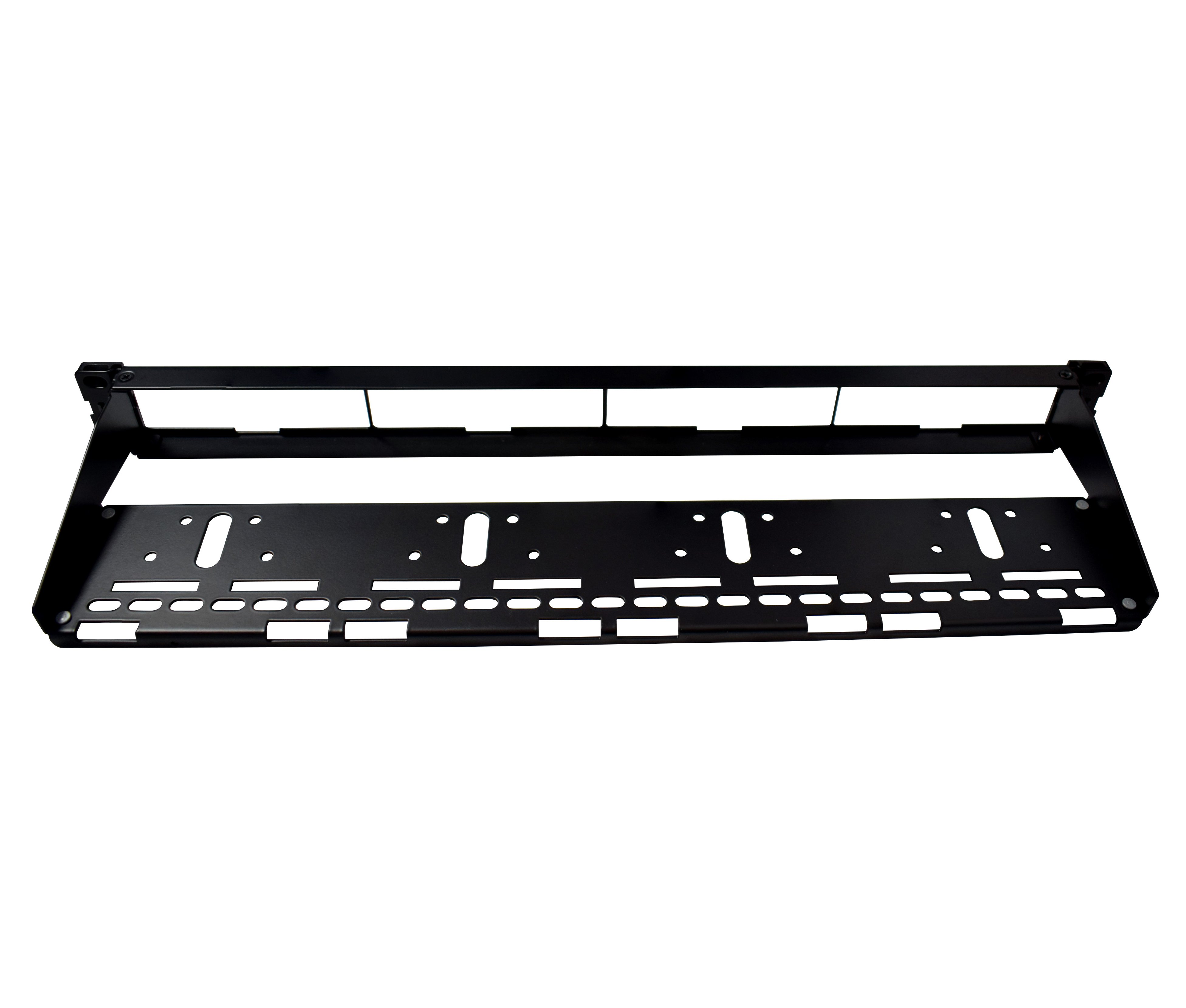 Pannello Patch Modulare Senza Frutti Multi Applicazione 1U Nero - Techly Professional I-CASE FO-48EMP