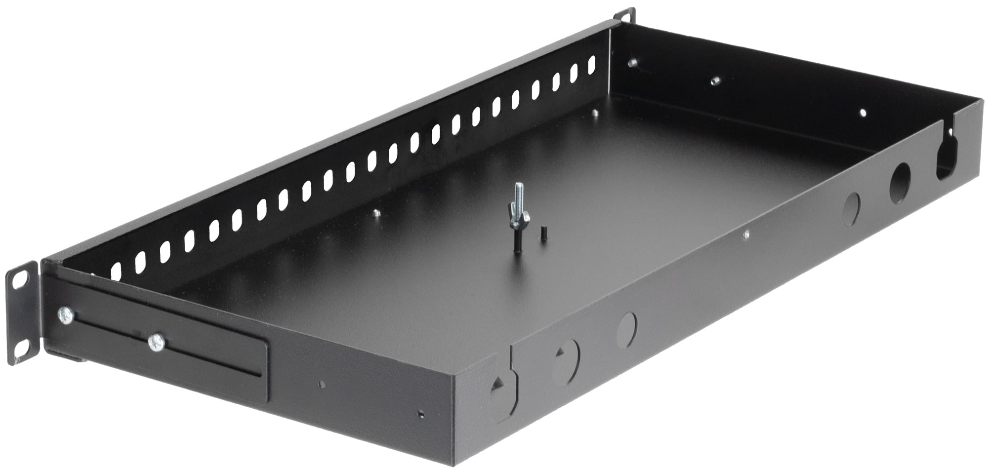 Cassetto Ottico 19'' 24 porte ST Nero Fisso - Intellinet I-CASE FO-B24ST