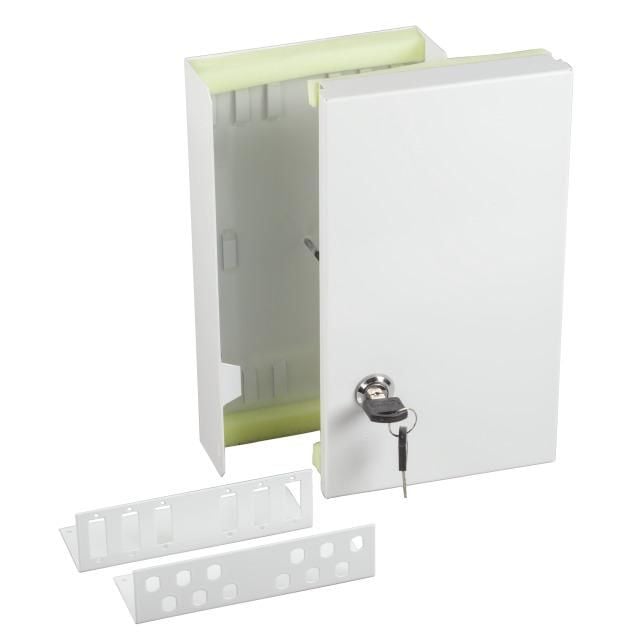 Box Ottico Compatto da Parete con Pannello Incluso RAL7035 - I-CASE FO-CSD1