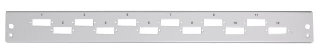 Pannello di Distribuzione 12 Bussole SC Duplex / LC Quad 1U Grigio - I-CASE FO-E12SCDH