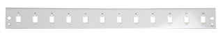 Distribution Panel 12 SC Simplex / LC Duplex Bushings 1U Gray - I-CASE FO-E12SCS