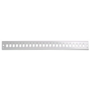 Pannello di Distribuzione 24 Bussole SC Simplex / LC Duplex 1U Grigio - I-CASE FO-E24SCS