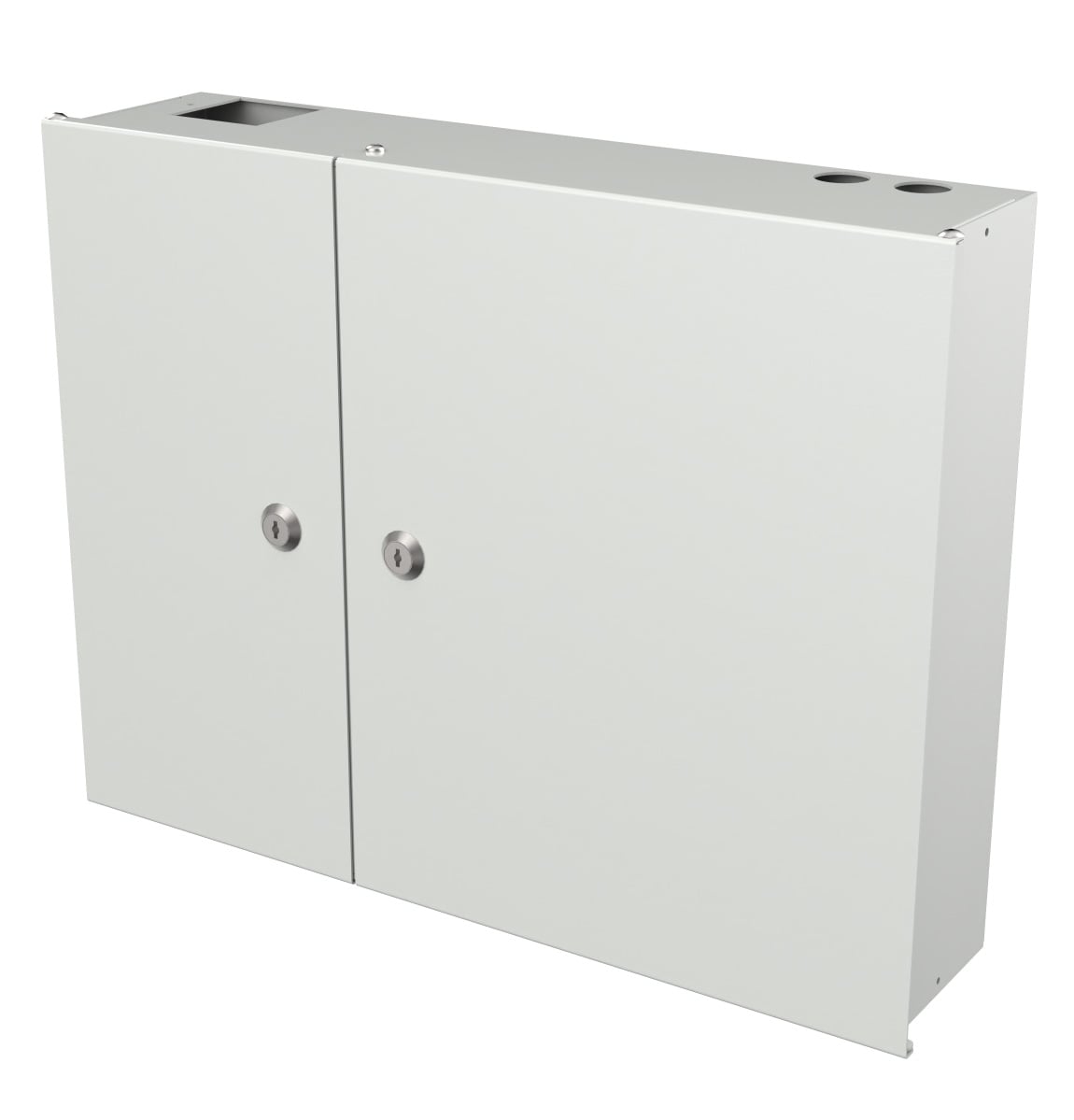 Two-Door Wall Box for Fiber Optic - I-CASE FO-MWD2