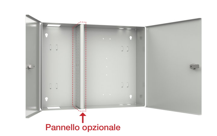 Box a muro a due ante per fibra ottica - OEM I-CASE FO-MWD2