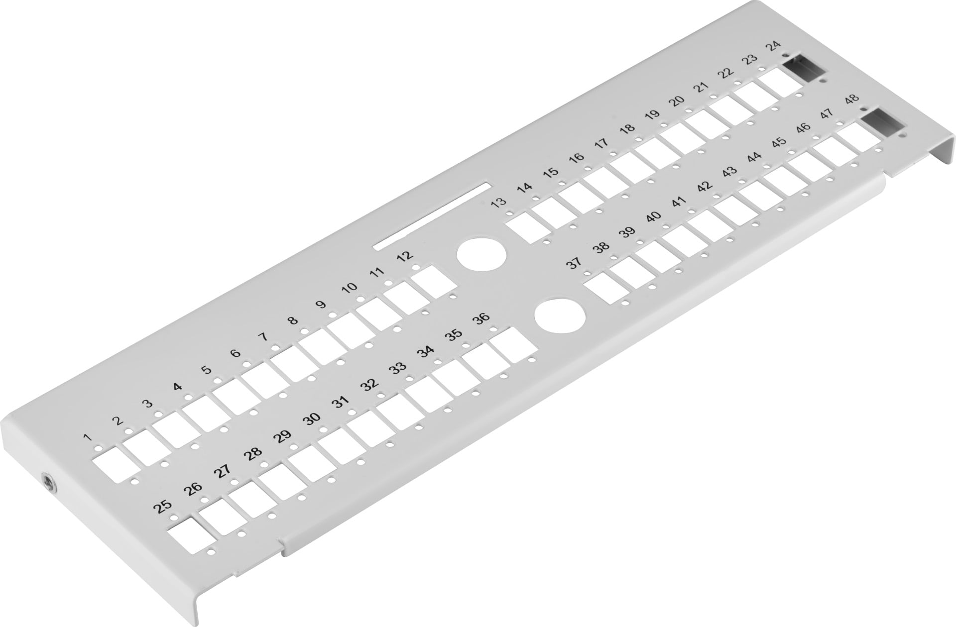 Pannello di Distribuzione Fibra Ottica 48 SC-Simplex per Box a Muro I-CASE FO-MWD2 - I-CASE FO-MWD248SC
