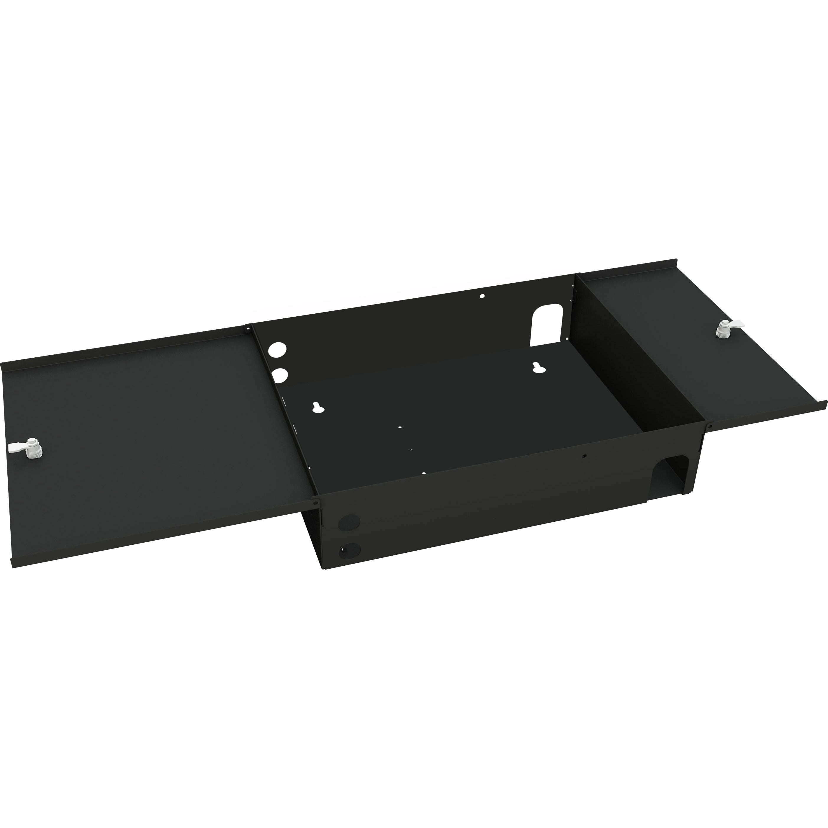 Box a Muro per Fibra Ottica Large Nero - Techly Professional I-CASE FO-MWLB