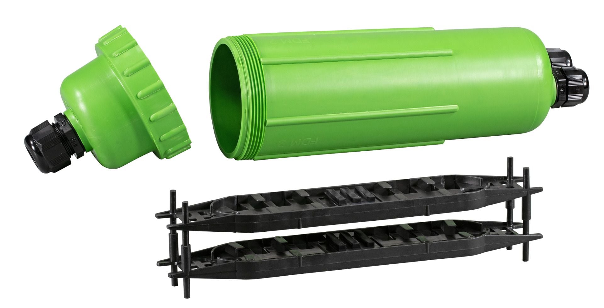 Box Esterno per Giunzioni, fino a 48 Fibre, a Crimpare - I-CASE FO-OUTP48CG