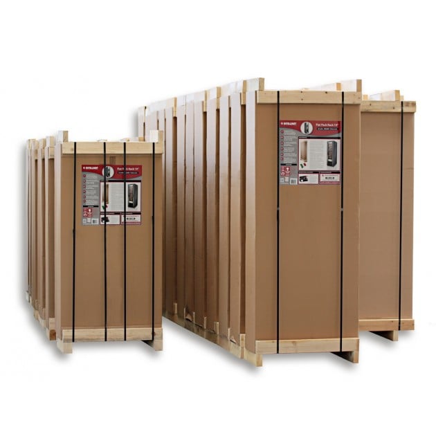 Armadio NetRack 19'' 800x1000 42 Unità Nero Porta Grigliata da Assemblare - Intellinet I-CASE FP-4218BKXG