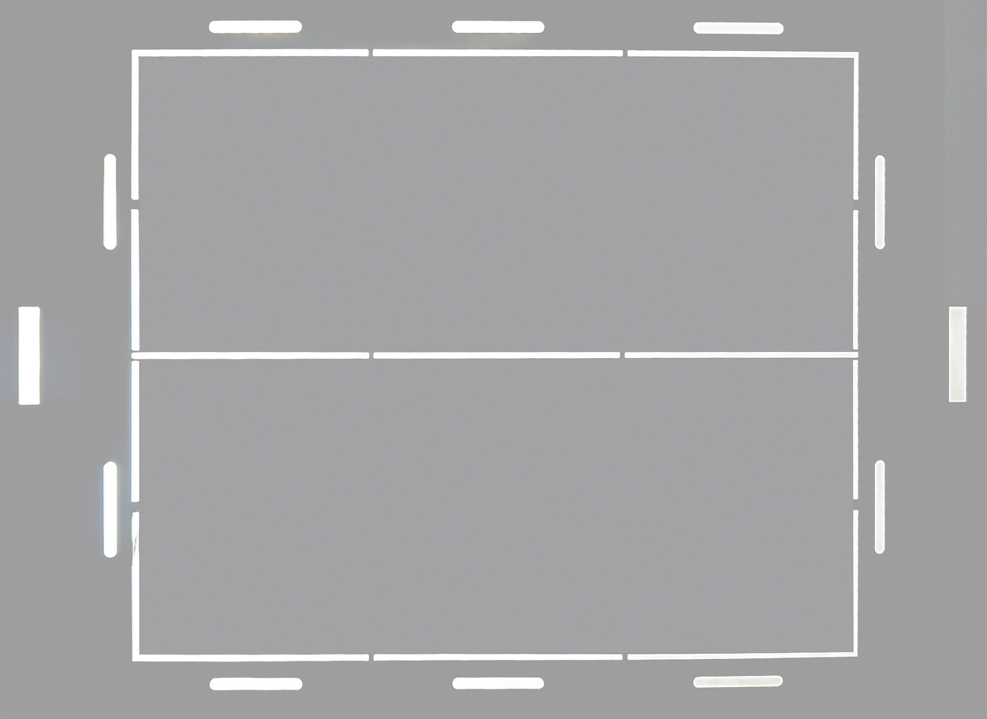 Armadio Rack 19'' a Muro 6 Unità P.600 mm Flat Pack Grigio - Techly Professional I-CASE FP-6006G