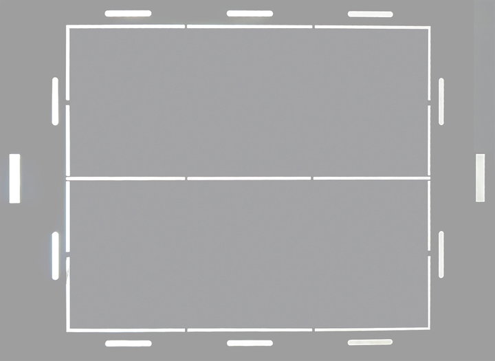 Armadio Rack 19" a Muro 15U P.600 mm Flat Pack Grigio - Techly Professional I-CASE FP-6015G