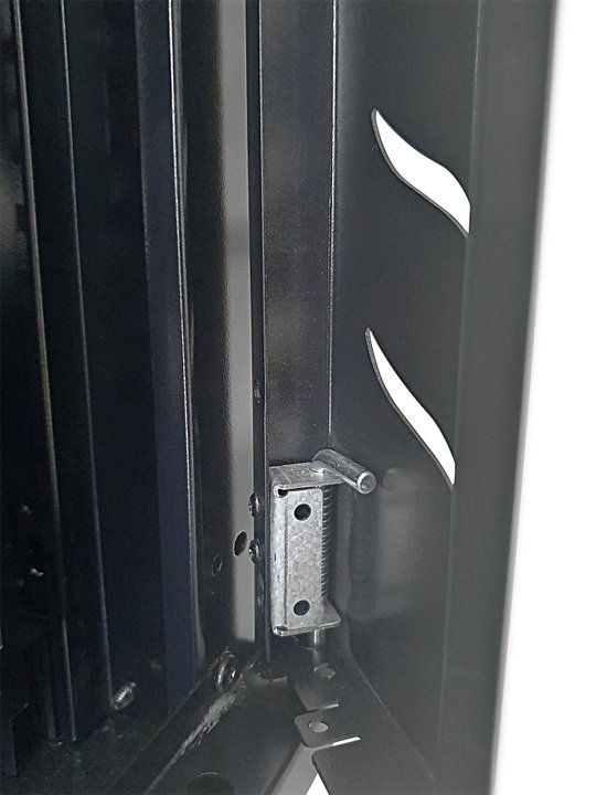 Armadio Rack 19" a Muro 15U P.600 mm Flat Pack Grigio - Techly Professional I-CASE FP-6015G