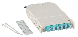 FTTH Module 12 LC ports OS2 Singlemode - I-CASE FTTH-12LCOS2