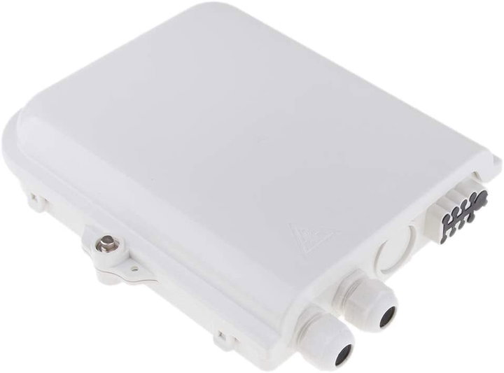 Scatola di Distribuzione Fibra Ottica FTTH IP65 8 Porte SC/LC - Techly Professional I-CASE FTTH-O8T