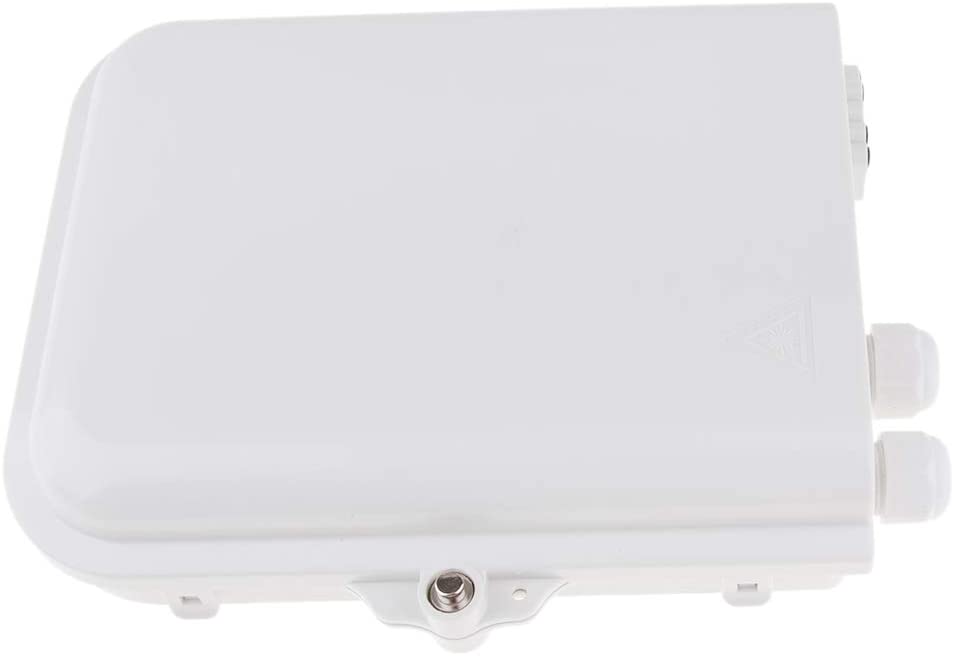 FTTH Fiber Optic Distribution Box IP65 8 Ports SC LC - Techly Professional I-CASE FTTH-O8T