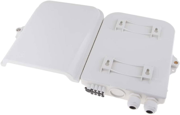 Scatola di Distribuzione Fibra Ottica FTTH IP65 8 Porte SC/LC - Techly Professional I-CASE FTTH-O8T