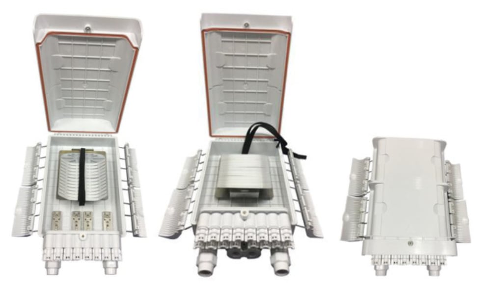 Outdoor FTTH Connection Box IP65 144 Fibers - OEM I-CASE FTTH-OUT144