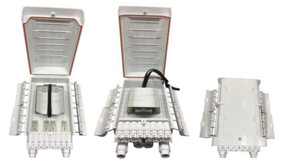 Outdoor FTTH Connection Box IP65 96 Fibers - OEM I-CASE FTTH-OUT96