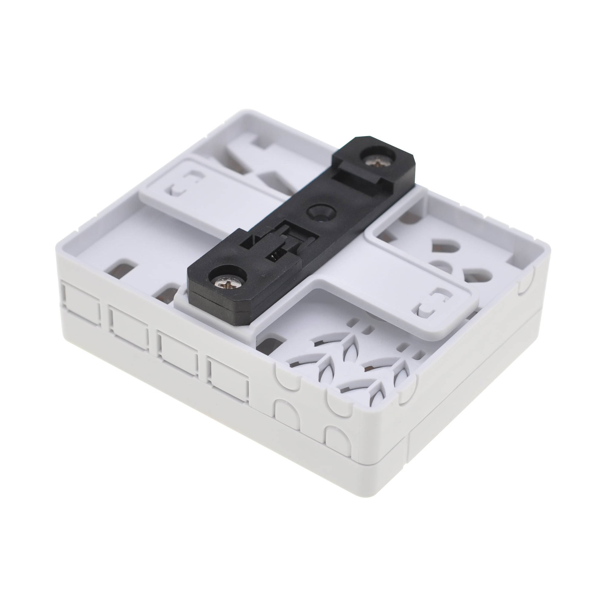 Scatola di Terminazione Ottica di Appartamento (STOA) FTTH per 4 fibre 4 adattatori su - Techly Professional I-CASE FTTH-RAIL4T