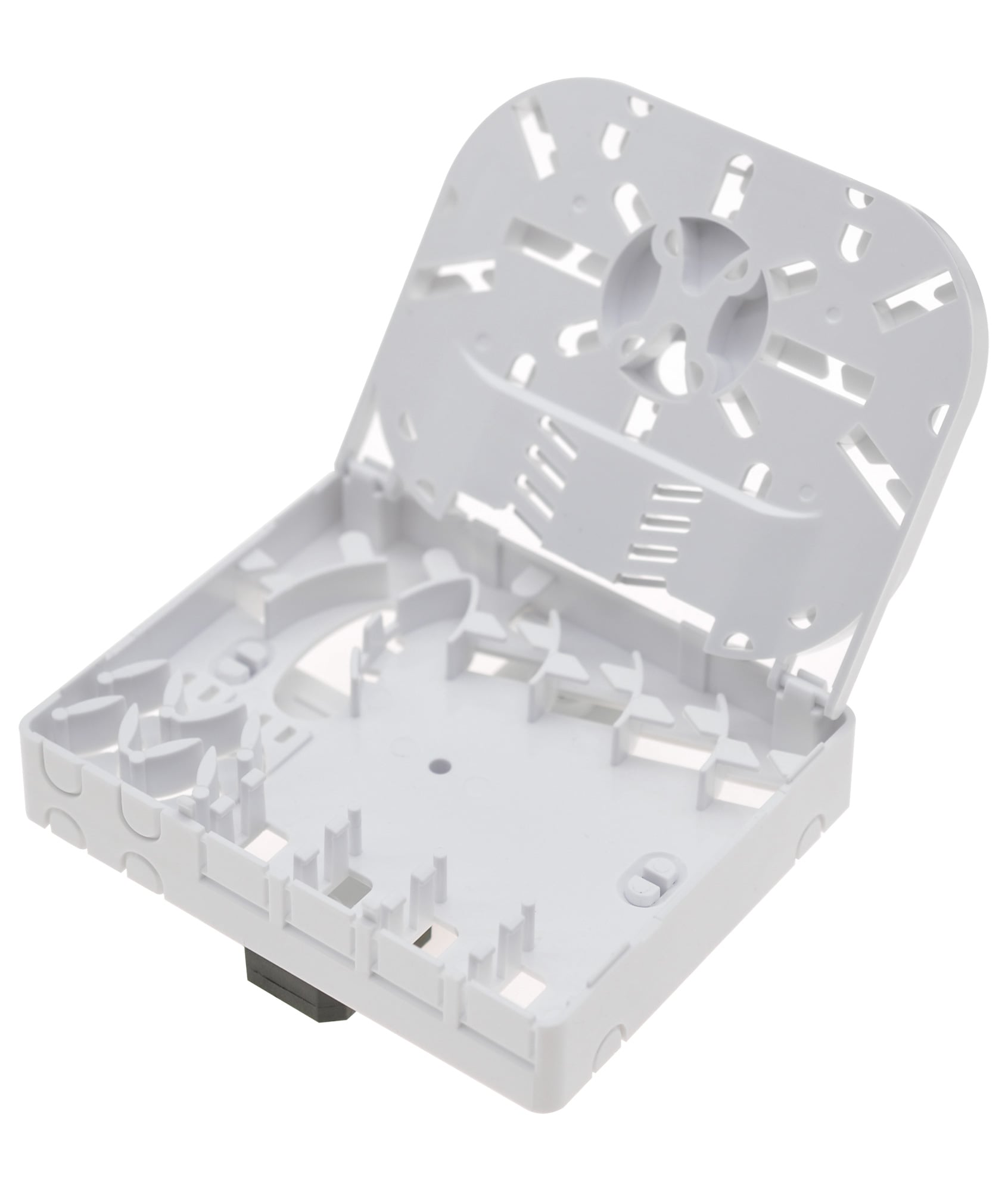 Scatola di Terminazione Ottica di Appartamento (STOA) FTTH per 4 fibre 4 adattatori su - Techly Professional I-CASE FTTH-RAIL4T