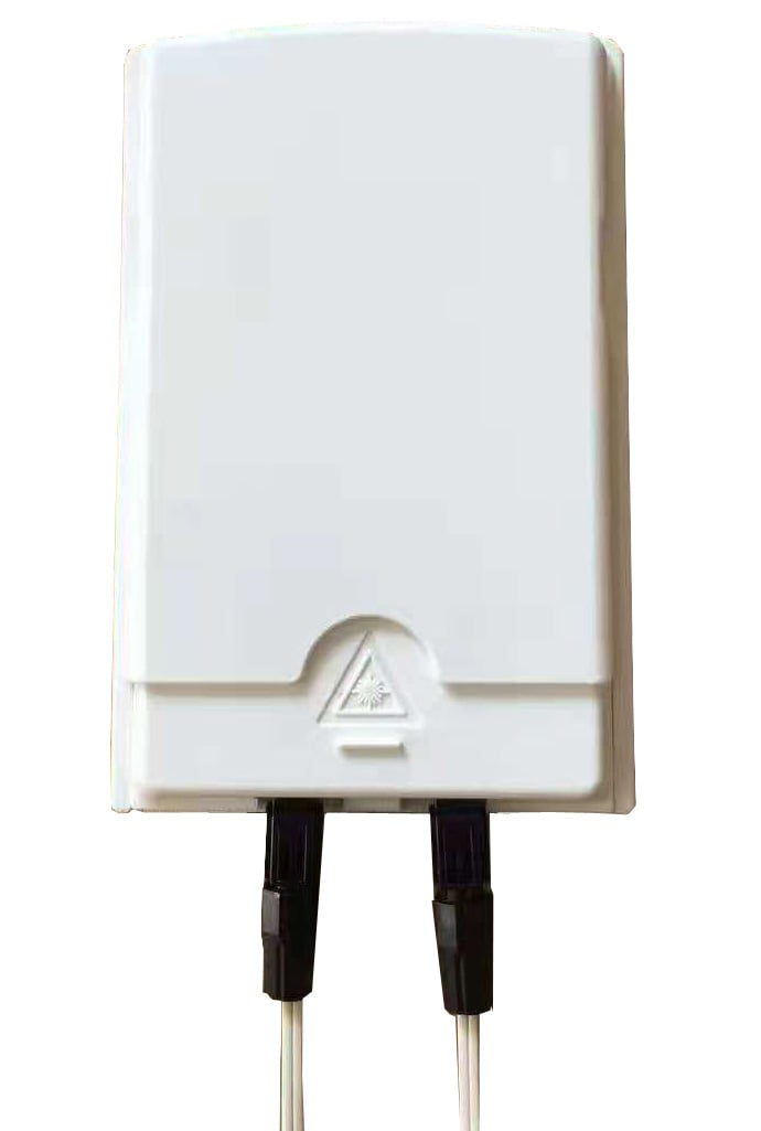 Scatola di Connessione Indoor FTTH per 2 fibre, 2 adattatori, IP20 - Techly Professional I-CASE FTTH2T