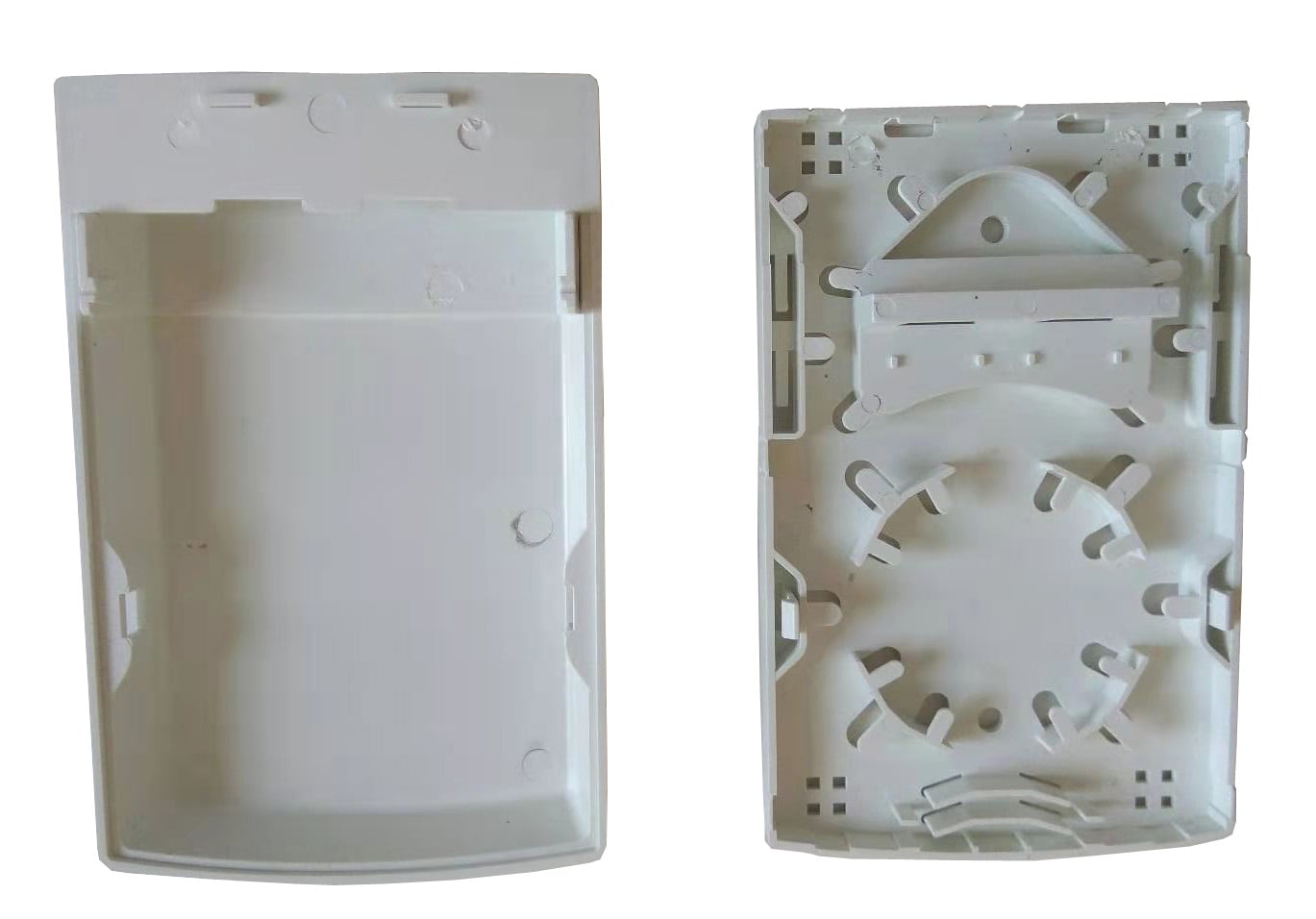 Scatola di Connessione Indoor FTTH per 2 fibre, 2 adattatori, IP20 - Techly Professional I-CASE FTTH2T