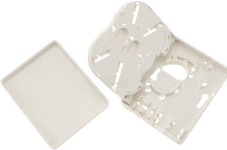 Scatola di Giunzione Fibra Ottica Box 2 Porte SC/LC - Techly Professional I-CASE FTTX-2SCST
