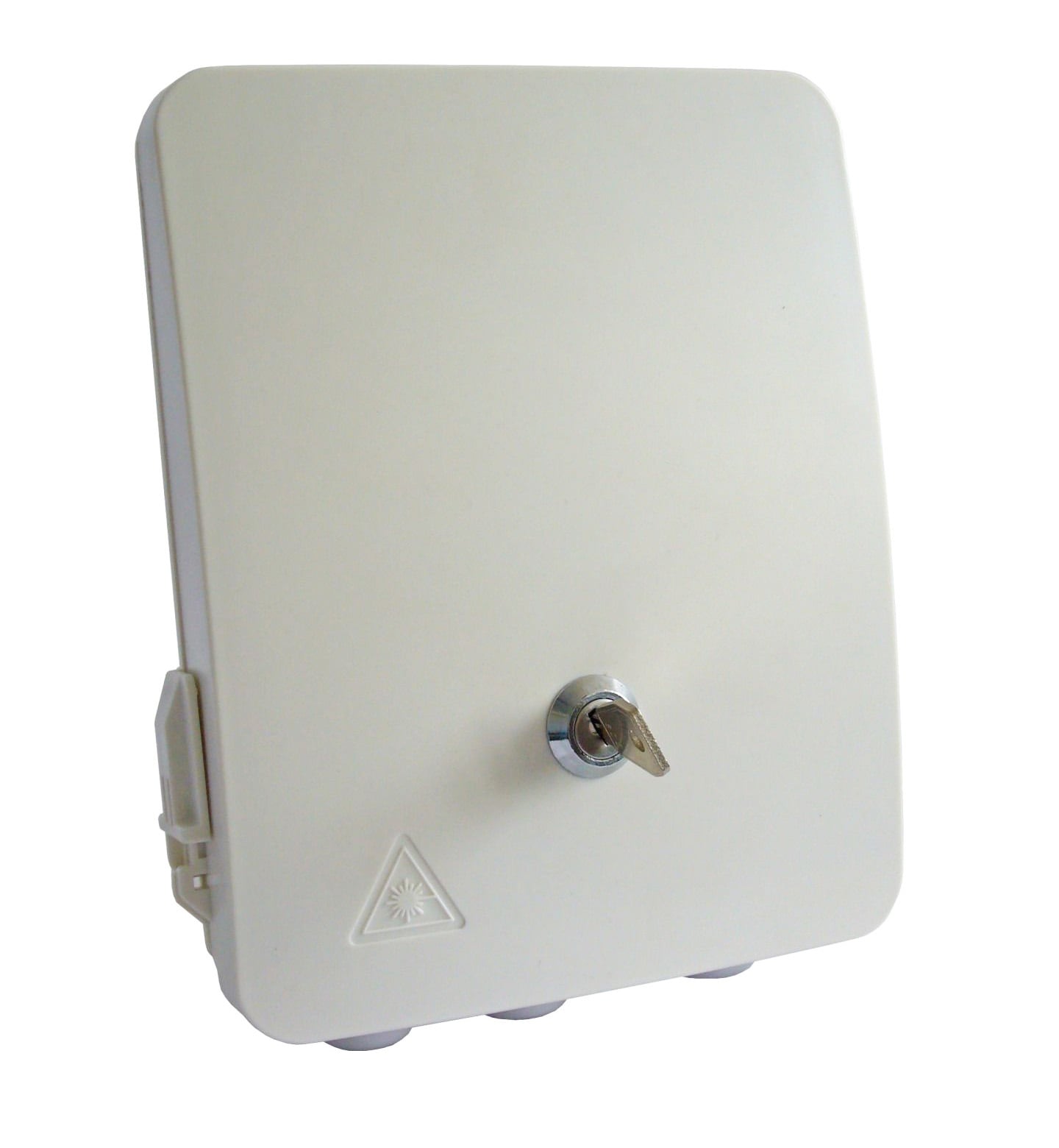 Scatola di Giunzione Fibra Ottica 8 Fibre IP54 per Applicazioni FTTX con Serratura - I-CASE FTTX-S8K