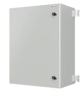 Armadio Rack 19'' a Muro 13U Grigio IP65 Porta Cieca Prof. 400 mm - Techly Professional I-CASE IP-1340GC2