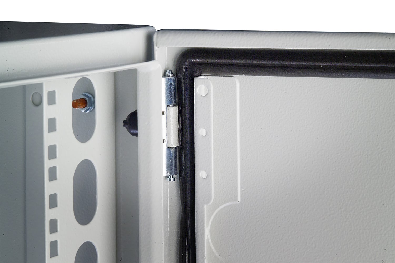 Armadio Rack 19'' a muro 17U grigio IP65 porta vetro prof. 200mm - Techly Professional I-CASE IP-1720GV