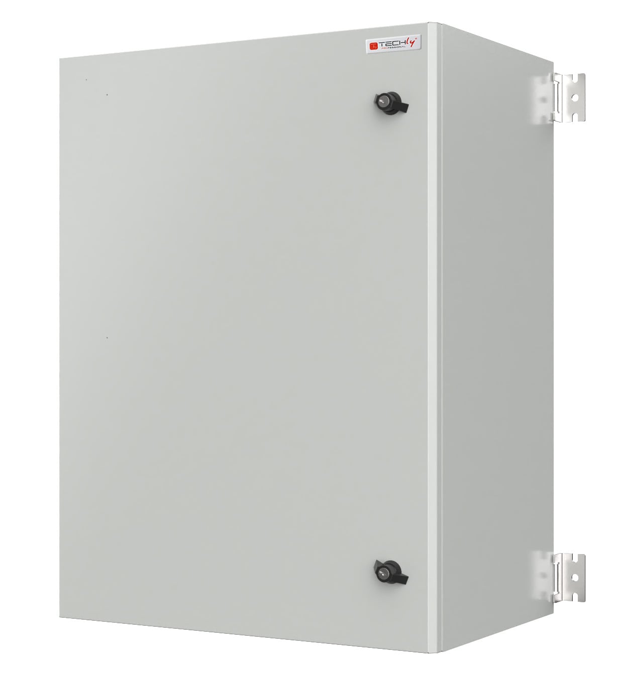 Wall-mounted 19" Rack Cabinet 17U IP65 blind door gray 800x600x600 mm - Techly Professional I-CASE IP-1760GC2