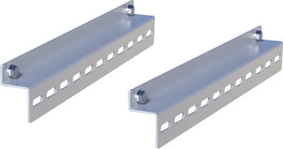 Staffe Orizzontali per Montaggio a Palo per Rack IP65 - Techly Professional I-CASE IP-KITZW