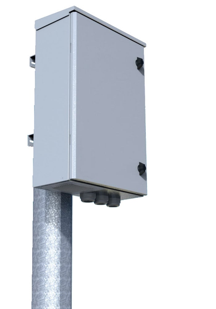 Staffe Orizzontali per Montaggio a Palo per Rack IP65 - Techly Professional I-CASE IP-KITZW