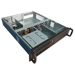 Industrial Rack Chassis 19" 2U Black - Techly I-CASE IPC-2055