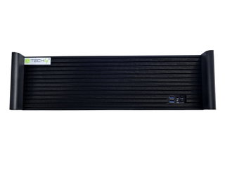 Industrial Rack Chassis 19" 3U Ultra Compact Black - Techly I-CASE IPC-338