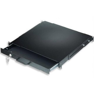 Cassetto Porta Tastiera 1U per Rack 19" con Serratura Nero - Intellinet I-CASE KEY-BK