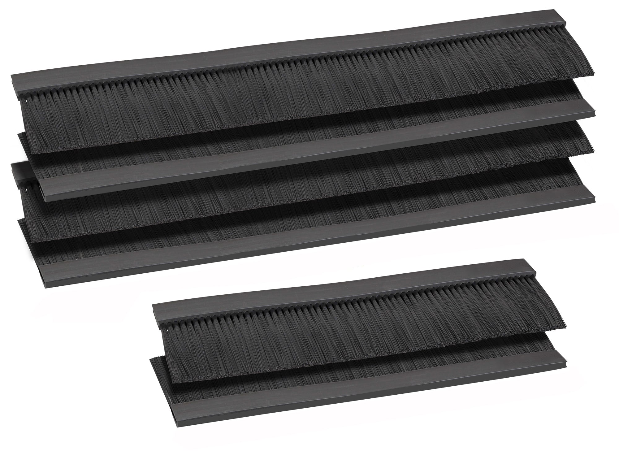 Spazzole Ingresso Cavi per Armadio Rack Due da 265 mm e Quattro da 380 mm - Techly Professional I-CASE KIT-SP1