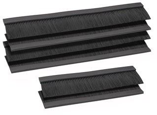 Set Spazzole Ingresso Cavi per Armadio Rack 2x265mm 4x380mm - Techly Professional I-CASE KIT-SP1