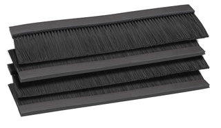 Set 4 Spazzole Ingresso Cavi per Armadio Rack 271 mm - Techly Professional I-CASE KIT-SP3